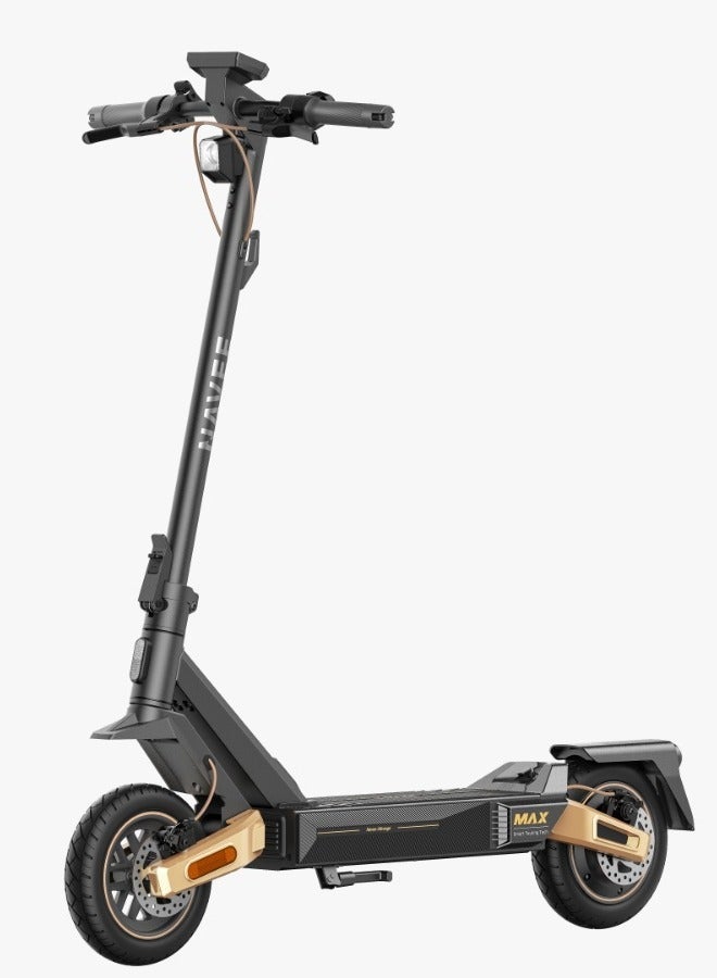 نافي سكوتر كهربائي NAVEE ST5 Max 🛴⚡ | سرعة قصوى 25 كم/س | مدى يصل إلى 90 كم 🔋 | محرك قوي 1650 واط 💥 | نظام تعليق مزدوج 🛞 | مانع انزلاق TCS | يتحمل وزن حتى 150 كجم | يدعم Apple Find My 🍎📍 - Image 1